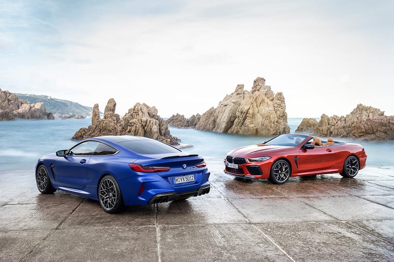 BMW's M8 Competition Coupe and Convertible Arrive With 625 Horsepower