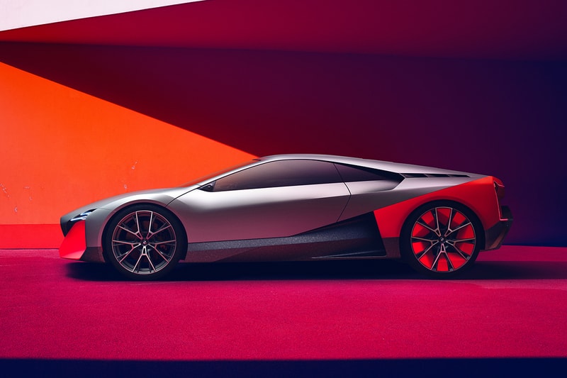 BMW Vision M Next Concept Car Supercar Hypercar Electric 600 BHP Mid Engine German Automotive Design Kidney Grill 0-60 MPH 3 Seconds 186 MPH 