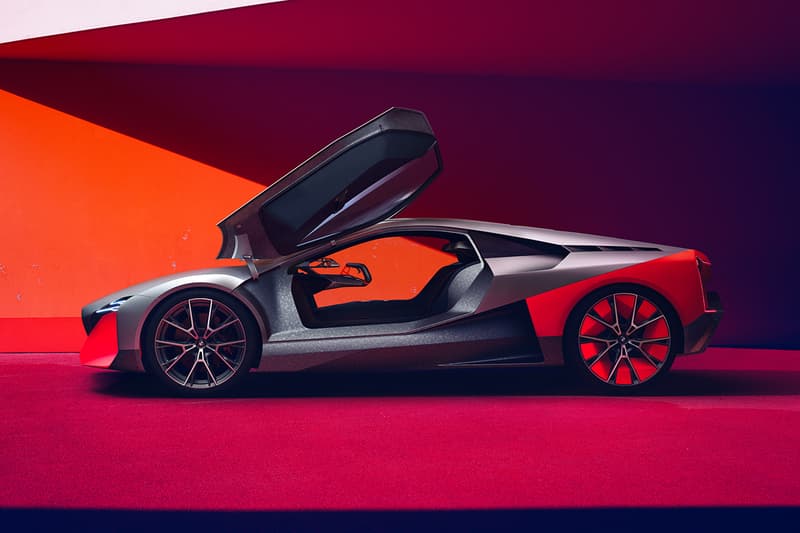 BMW Vision M Next Concept Car Supercar Hypercar Electric 600 BHP Mid Engine German Automotive Design Kidney Grill 0-60 MPH 3 Seconds 186 MPH