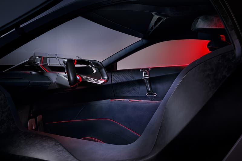 BMW Vision M Next Concept Car Supercar Hypercar Electric 600 BHP Mid Engine German Automotive Design Kidney Grill 0-60 MPH 3 Seconds 186 MPH