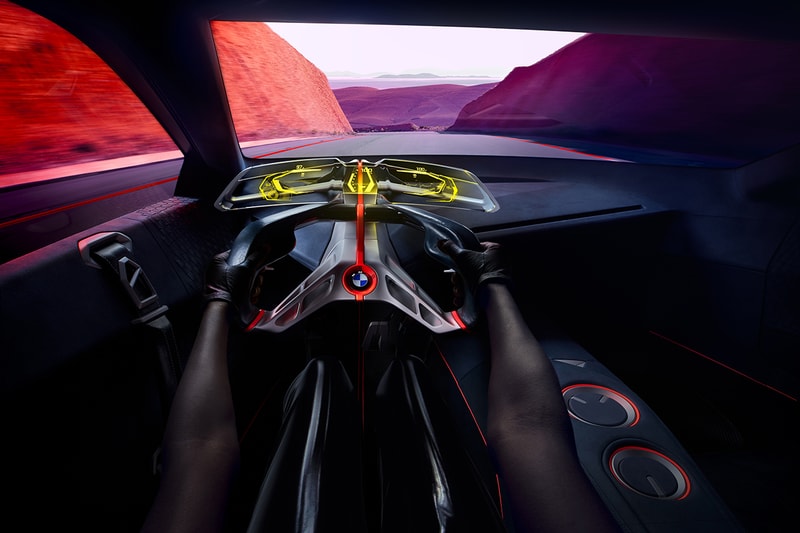 BMW Vision M Next Concept Car Supercar Hypercar Electric 600 BHP Mid Engine German Automotive Design Kidney Grill 0-60 MPH 3 Seconds 186 MPH 