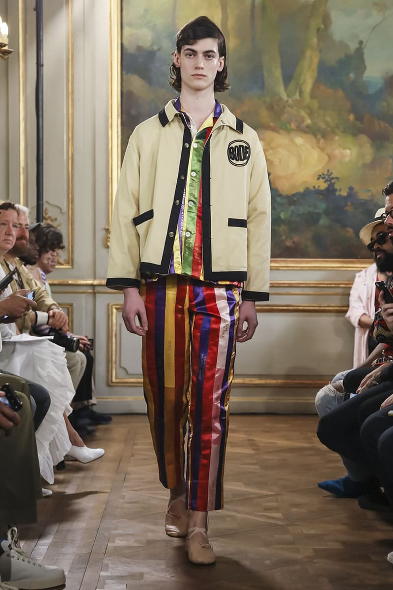 Bode Shows Ss Mens Collection At Paris Fashion Week Hypebeast