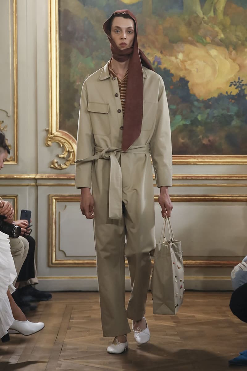 Bode Menswear Spring Summer 2020 SS20 Collection Lookbook Runway Paris Fashion Week Men's Emerging Fashion Brand Emily Bode New York Tailoring