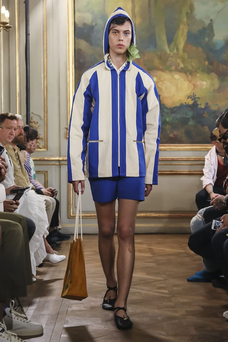 Bode Menswear Spring Summer 2020 SS20 Collection Lookbook Runway Paris Fashion Week Men's Emerging Fashion Brand Emily Bode New York Tailoring 