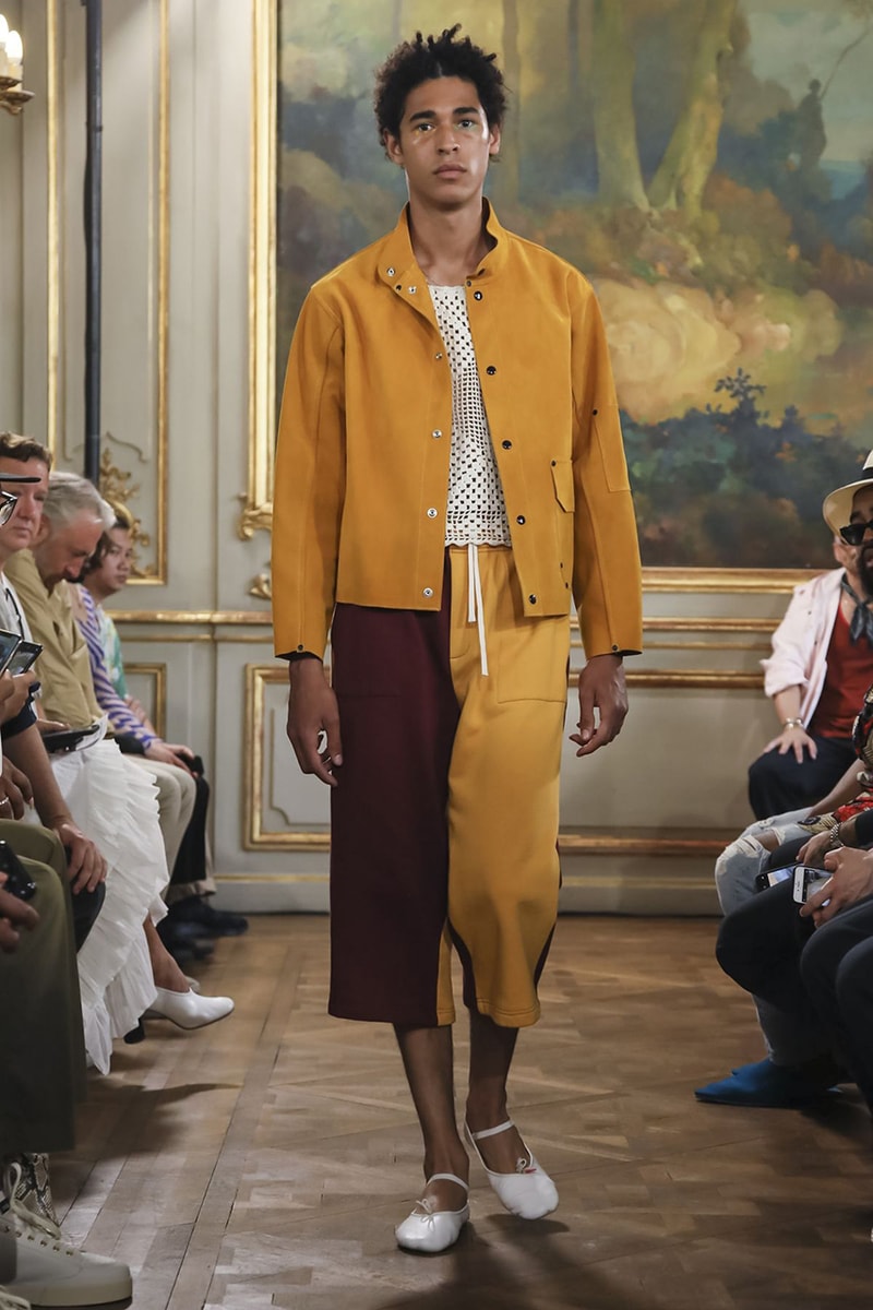 Bode Menswear Spring Summer 2020 SS20 Collection Lookbook Runway Paris Fashion Week Men's Emerging Fashion Brand Emily Bode New York Tailoring 