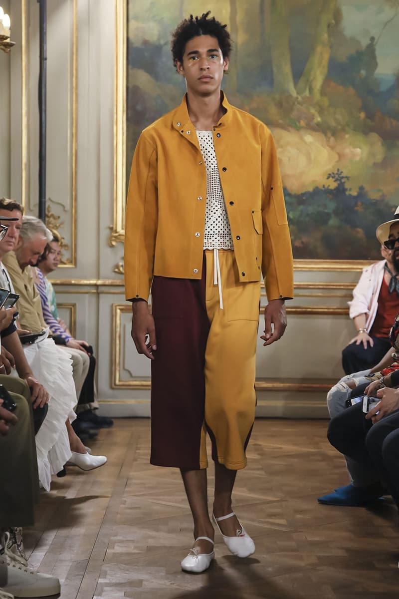 Bode Menswear Spring Summer 2020 SS20 Collection Lookbook Runway Paris Fashion Week Men's Emerging Fashion Brand Emily Bode New York Tailoring
