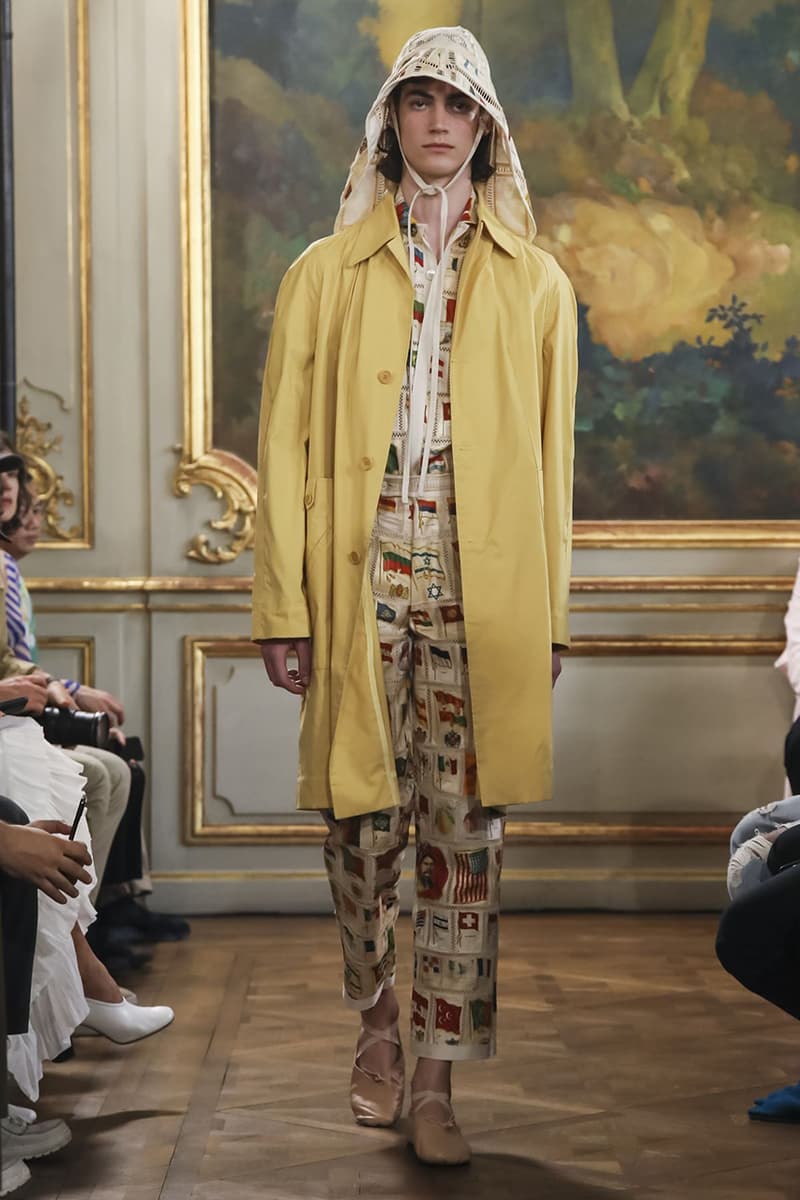 Bode Menswear Spring Summer 2020 SS20 Collection Lookbook Runway Paris Fashion Week Men's Emerging Fashion Brand Emily Bode New York Tailoring