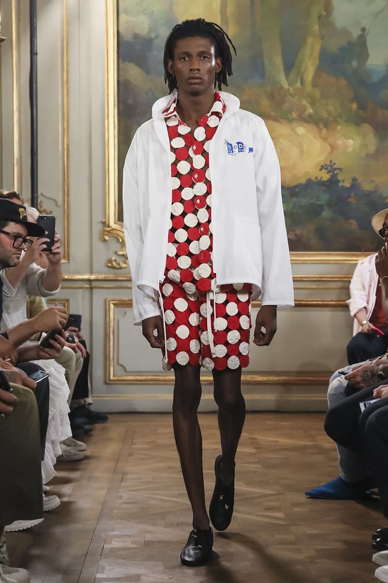Bode Menswear Spring Summer 2020 SS20 Collection Lookbook Runway Paris Fashion Week Men's Emerging Fashion Brand Emily Bode New York Tailoring