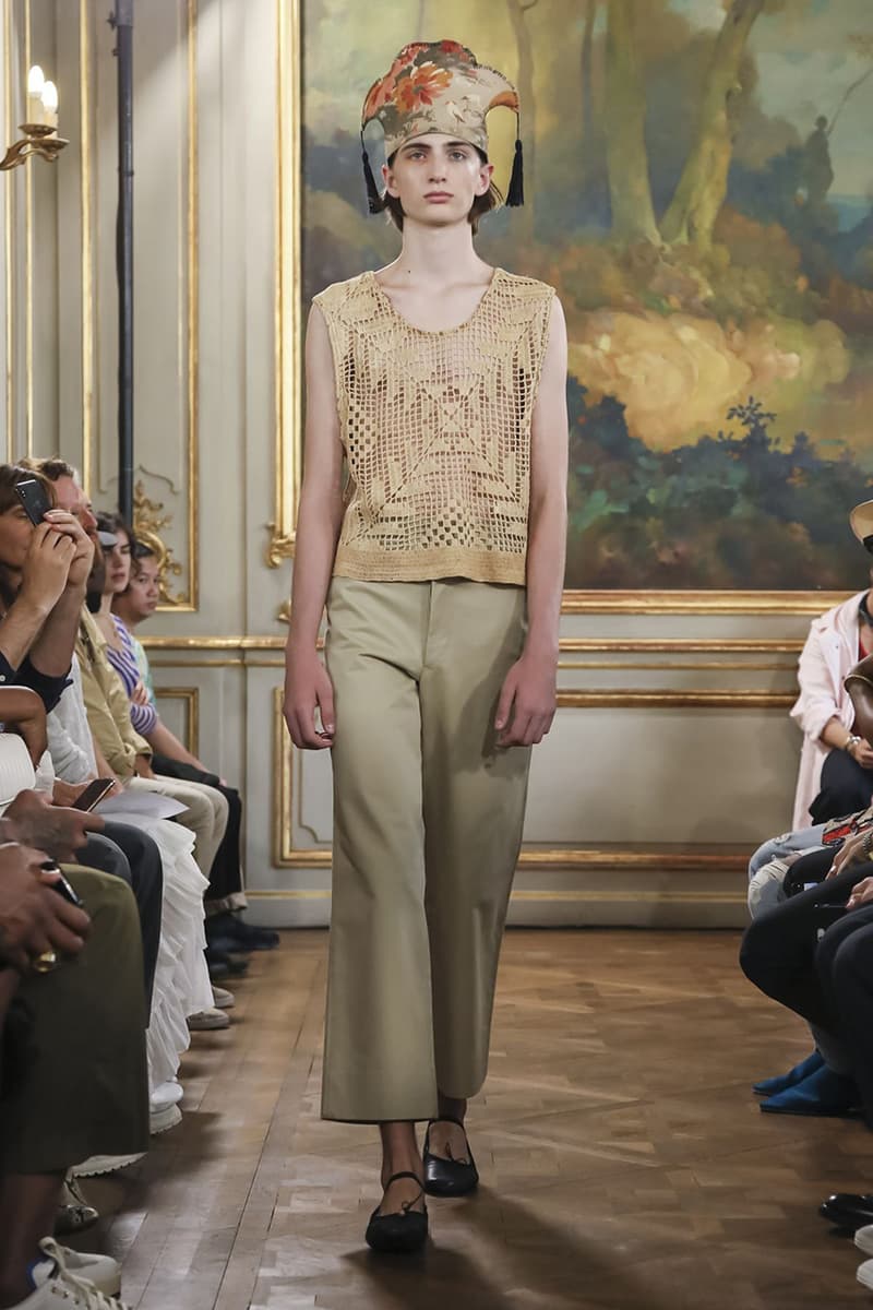 Bode Menswear Spring Summer 2020 SS20 Collection Lookbook Runway Paris Fashion Week Men's Emerging Fashion Brand Emily Bode New York Tailoring