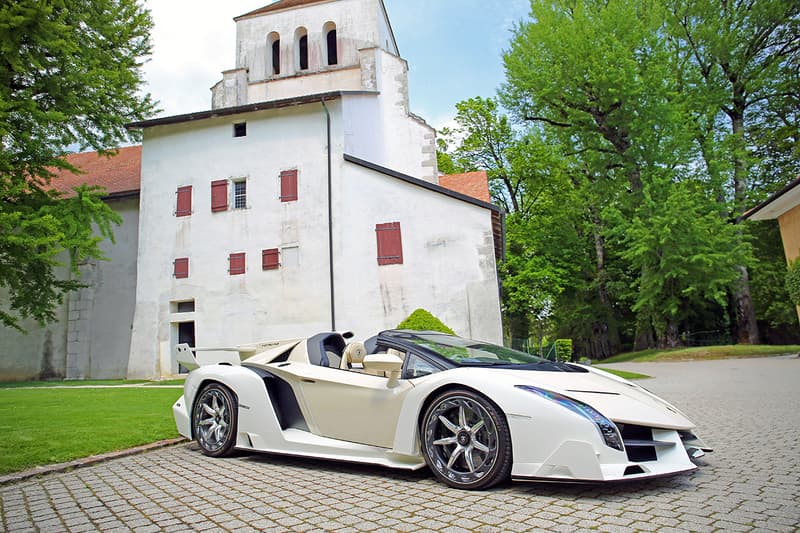 Bonhams Geneva Hypercar Supercar Auction Sale No Reserve Lamborghini Veneno McLaren P1 Bugatti Veyron 16.4 Ferrari LaFerrari Koenigsegg One:1 Aston Martin One-77 Bentley Maserati Maybach Mercedes Clubhouse Lake