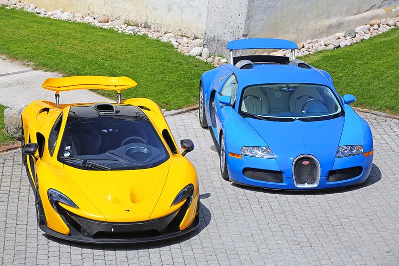 Bonhams Geneva Hypercar Supercar Auction Sale No Reserve Lamborghini Veneno McLaren P1 Bugatti Veyron 16.4 Ferrari LaFerrari Koenigsegg One:1 Aston Martin One-77 Bentley Maserati Maybach Mercedes Clubhouse Lake