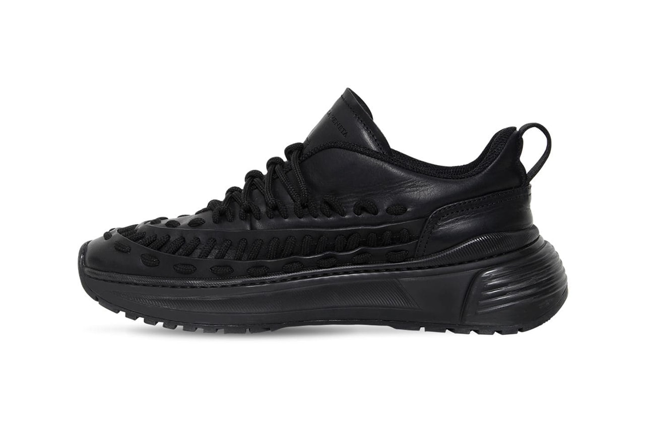 bottega veneta laces lowtop low top leather mocassin sneakers black colorway release 