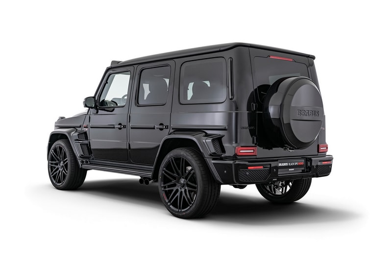 Brabus 800 "Black Ops" "Shadow" Mercedes-Benz G 63 AMG Supercar Truck G-Wagon Official Custom Tuning Bodykit Limited Edition 1,000 Nm torque Top Marques Monaco 2019 
