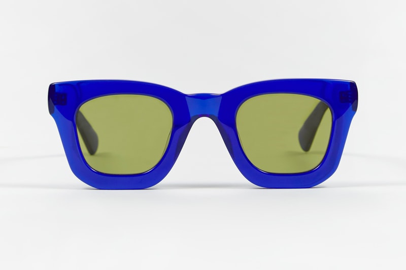 Brain Dead SS19 Eyewear Collection accessories sunglasses primitive eye Chibi Elia Tani Electric Blue Tortoise Silver Flake drop date release info price Green Black Yellow Spring/Summer acetate frames 
