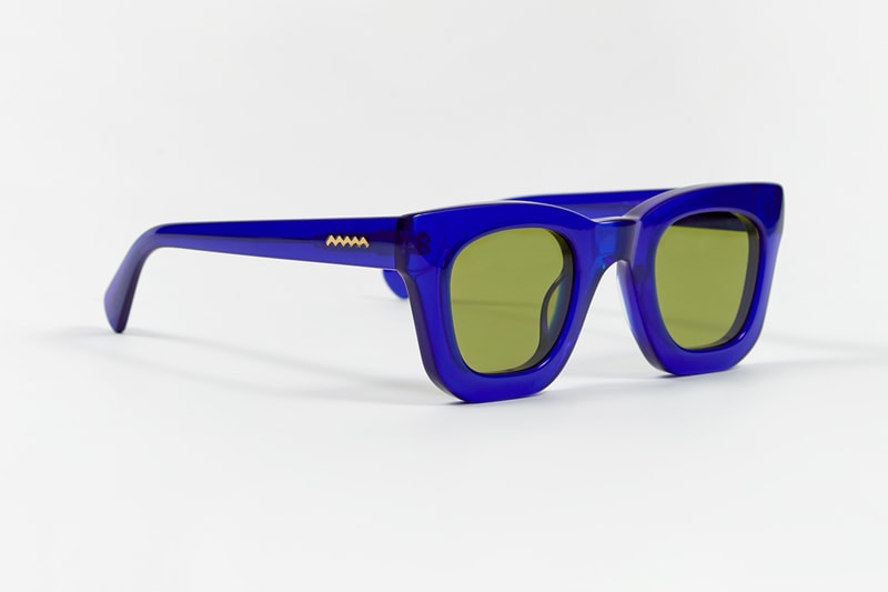 Brain Dead SS19 Eyewear Collection accessories sunglasses primitive eye Chibi Elia Tani Electric Blue Tortoise Silver Flake drop date release info price Green Black Yellow Spring/Summer acetate frames 