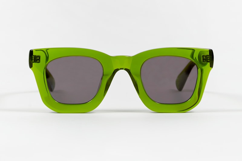 Brain Dead SS19 Eyewear Collection accessories sunglasses primitive eye Chibi Elia Tani Electric Blue Tortoise Silver Flake drop date release info price Green Black Yellow Spring/Summer acetate frames 