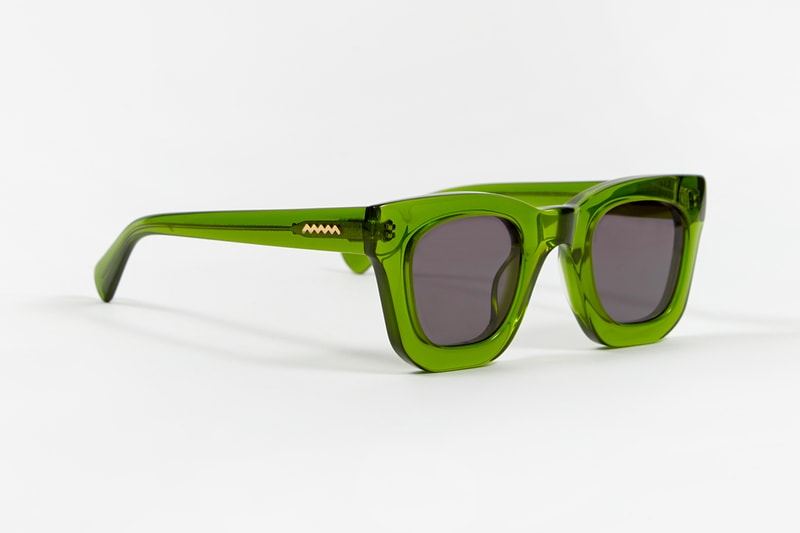 Brain Dead SS19 Eyewear Collection accessories sunglasses primitive eye Chibi Elia Tani Electric Blue Tortoise Silver Flake drop date release info price Green Black Yellow Spring/Summer acetate frames 