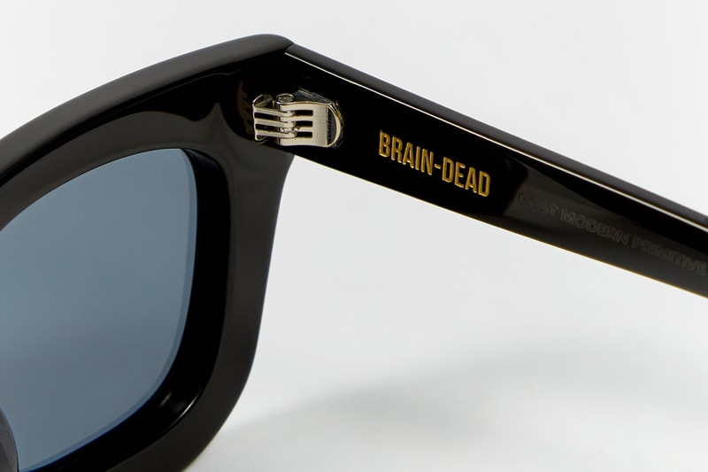 Brain Dead SS19 Eyewear Collection accessories sunglasses primitive eye Chibi Elia Tani Electric Blue Tortoise Silver Flake drop date release info price Green Black Yellow Spring/Summer acetate frames 