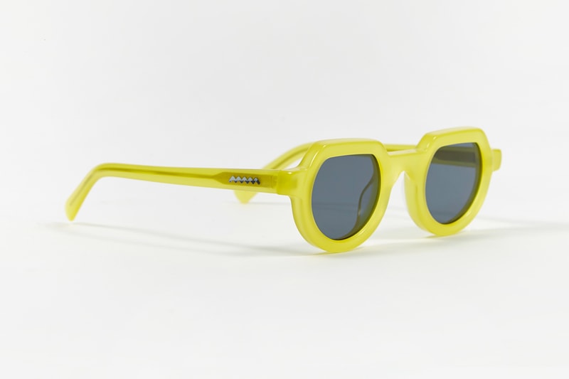 Brain Dead SS19 Eyewear Collection accessories sunglasses primitive eye Chibi Elia Tani Electric Blue Tortoise Silver Flake drop date release info price Green Black Yellow Spring/Summer acetate frames 