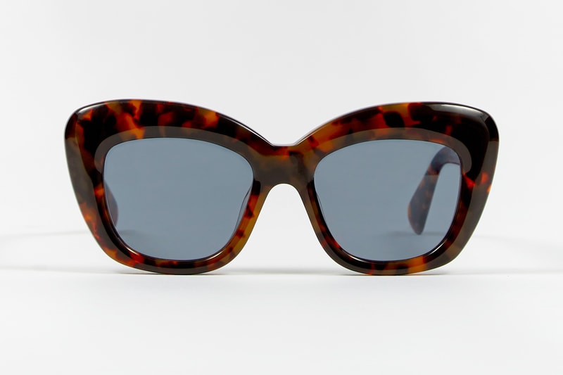 Brain Dead SS19 Eyewear Collection accessories sunglasses primitive eye Chibi Elia Tani Electric Blue Tortoise Silver Flake drop date release info price Green Black Yellow Spring/Summer acetate frames 