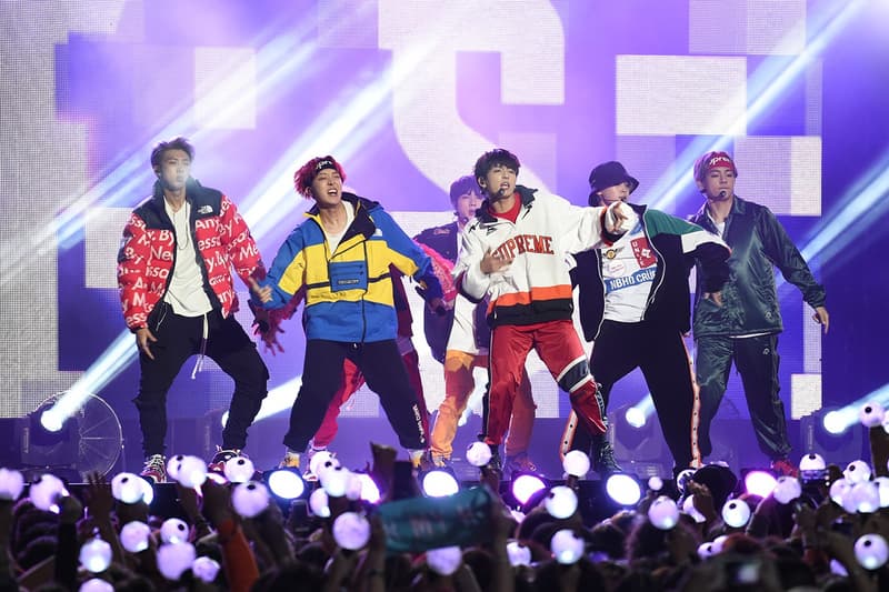 BTS Bangtan Boys K-Pop UK Wembley Stadium South Korean Music Tour 24 Song Set Jungkook Suga J-Hope V Jin Jimin RM Boy Band History Making Performance