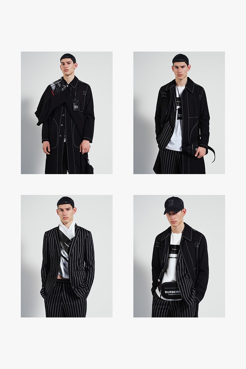 Burberry Fall/Winter 2019 FW19 Pre-Collection Campaign Lookbook Riccardo Tisci British Photographer Mark Borthwick Rianne Van Rompaey Fran Summers Mariacarla Boscono Lucas Davey Alexis Chaparro Monogram