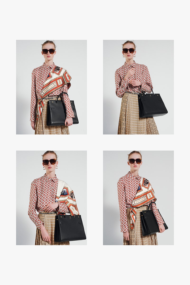 Burberry Fall/Winter 2019 FW19 Pre-Collection Campaign Lookbook Riccardo Tisci British Photographer Mark Borthwick Rianne Van Rompaey Fran Summers Mariacarla Boscono Lucas Davey Alexis Chaparro Monogram