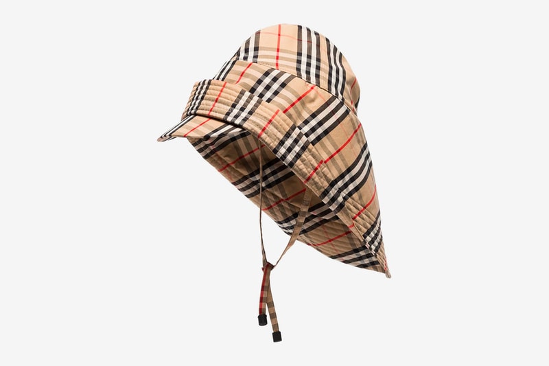 Burberry Vintage Check Rain Hat Release Info