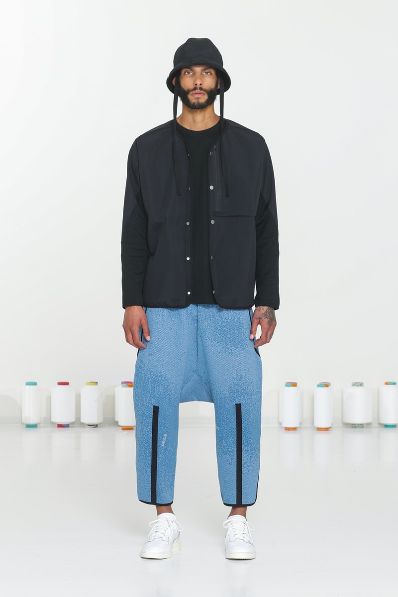 BYBORRE The TDK Edition™ SS20 Collection Spring/summer textile development knit pattern making fabric lookbook technical apparel techwear Woolmark Capsule AO2™ Paris Fashion Week PFW