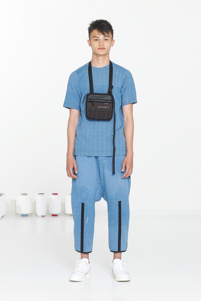 BYBORRE The TDK Edition™ SS20 Collection Spring/summer textile development knit pattern making fabric lookbook technical apparel techwear Woolmark Capsule AO2™ Paris Fashion Week PFW