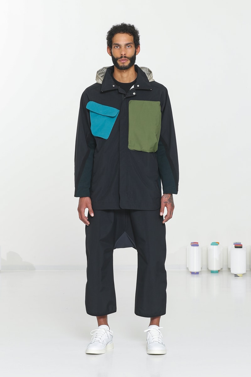 BYBORRE The TDK Edition™ SS20 Collection Spring/summer textile development knit pattern making fabric lookbook technical apparel techwear Woolmark Capsule AO2™ Paris Fashion Week PFW