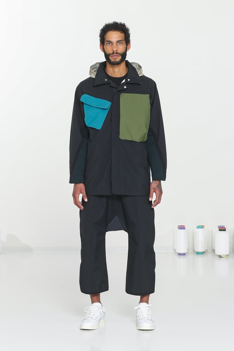 BYBORRE The TDK Edition™ SS20 Collection Spring/summer textile development knit pattern making fabric lookbook technical apparel techwear Woolmark Capsule AO2™ Paris Fashion Week PFW