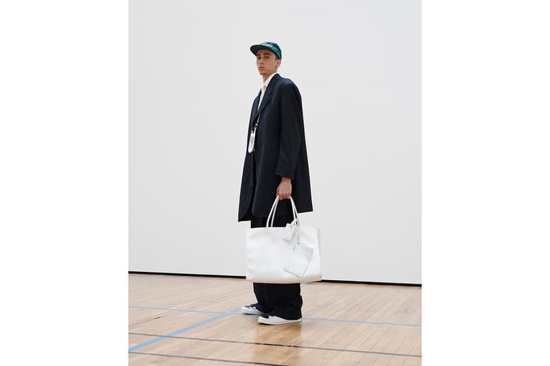 BYPRODUCT by Byredo Spring/Summer 2020 Paris Fashion Week Men's SS20 Collection Basketball Court Sneaker Launch Handbags NBA Influences Suits Clothing Apparel 