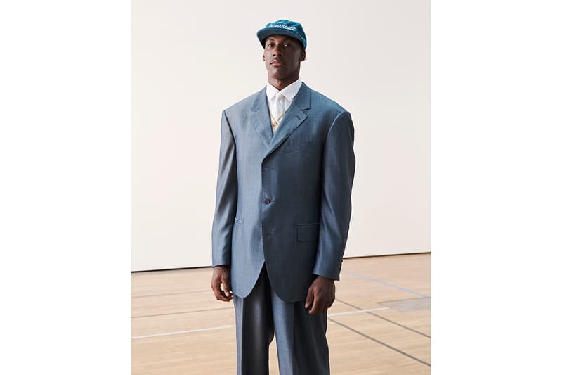 BYPRODUCT by Byredo Spring/Summer 2020 Paris Fashion Week Men's SS20 Collection Basketball Court Sneaker Launch Handbags NBA Influences Suits Clothing Apparel