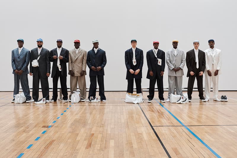 BYPRODUCT by Byredo Spring/Summer 2020 Paris Fashion Week Men's SS20 Collection Basketball Court Sneaker Launch Handbags NBA Influences Suits Clothing Apparel