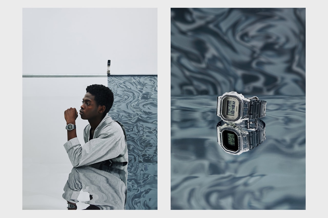 G-SHOCK's Transparent Watch Collection Closer Look '90s inspired GA700SK-1A DW5600SK-1 casio
