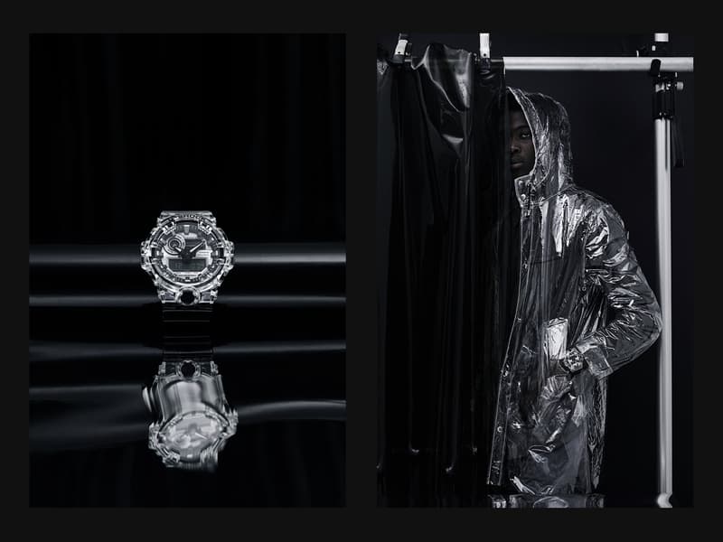 G-SHOCK's Transparent Watch Collection Closer Look '90s inspired GA700SK-1A DW5600SK-1 casio