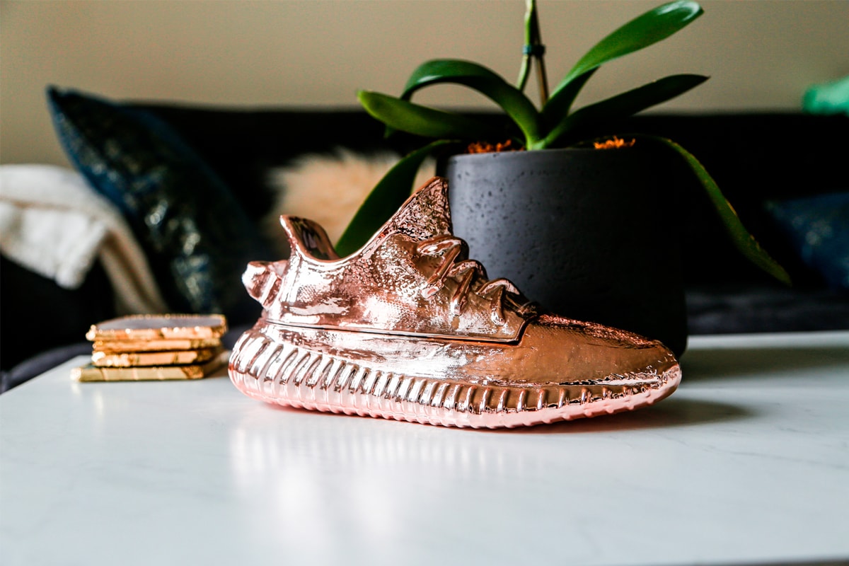 Ceeze YEEZY BOOST 350 V2 Sculpture Release candle holder home decor house interior design 