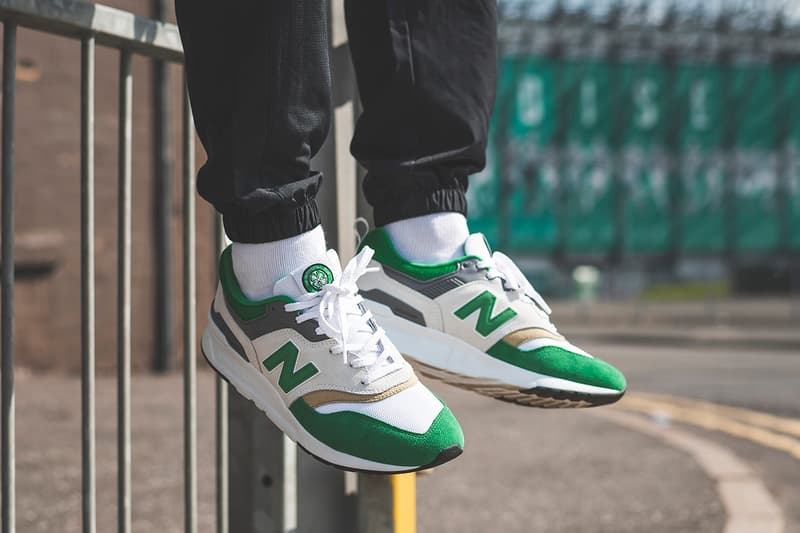 celtic treble treble football club new balance 997h release information First Look buy cop purchase details new soccer scottish scotland spl