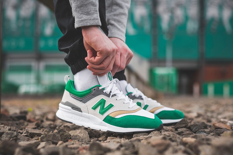 celtic treble treble football club new balance 997h release information First Look buy cop purchase details new soccer scottish scotland spl