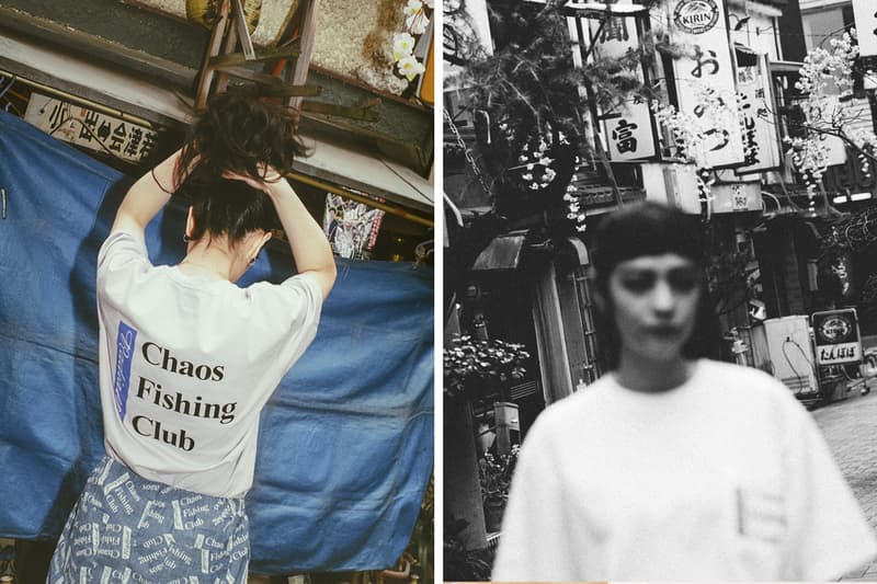 Chaos Fishing Club x Radiall Capsule Japanese Tokyo Skatewear Skate Summer 2019 Collection shirt button up sacoche bag bucket hat CFC