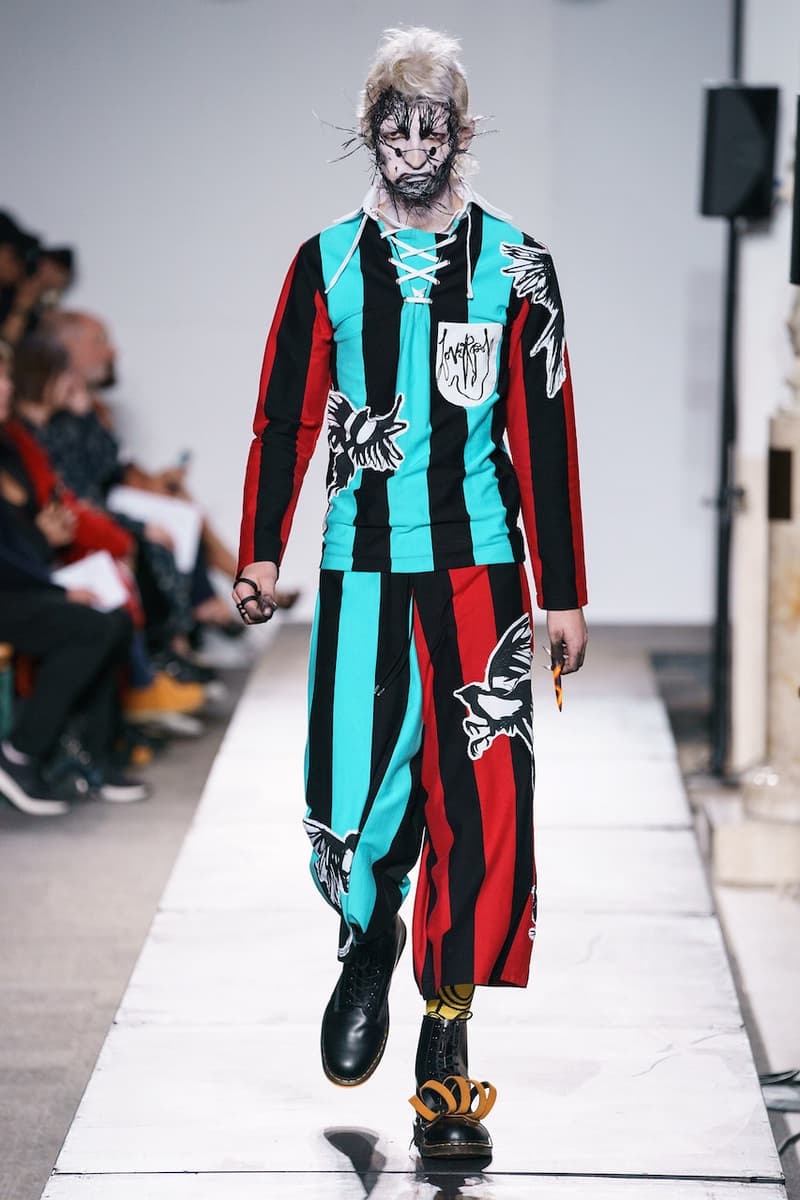 charles jeffrey loverboy spring summer collection the british library collections london fashion week