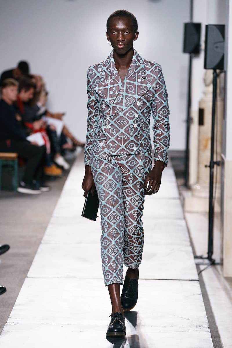 charles jeffrey loverboy spring summer collection the british library collections london fashion week