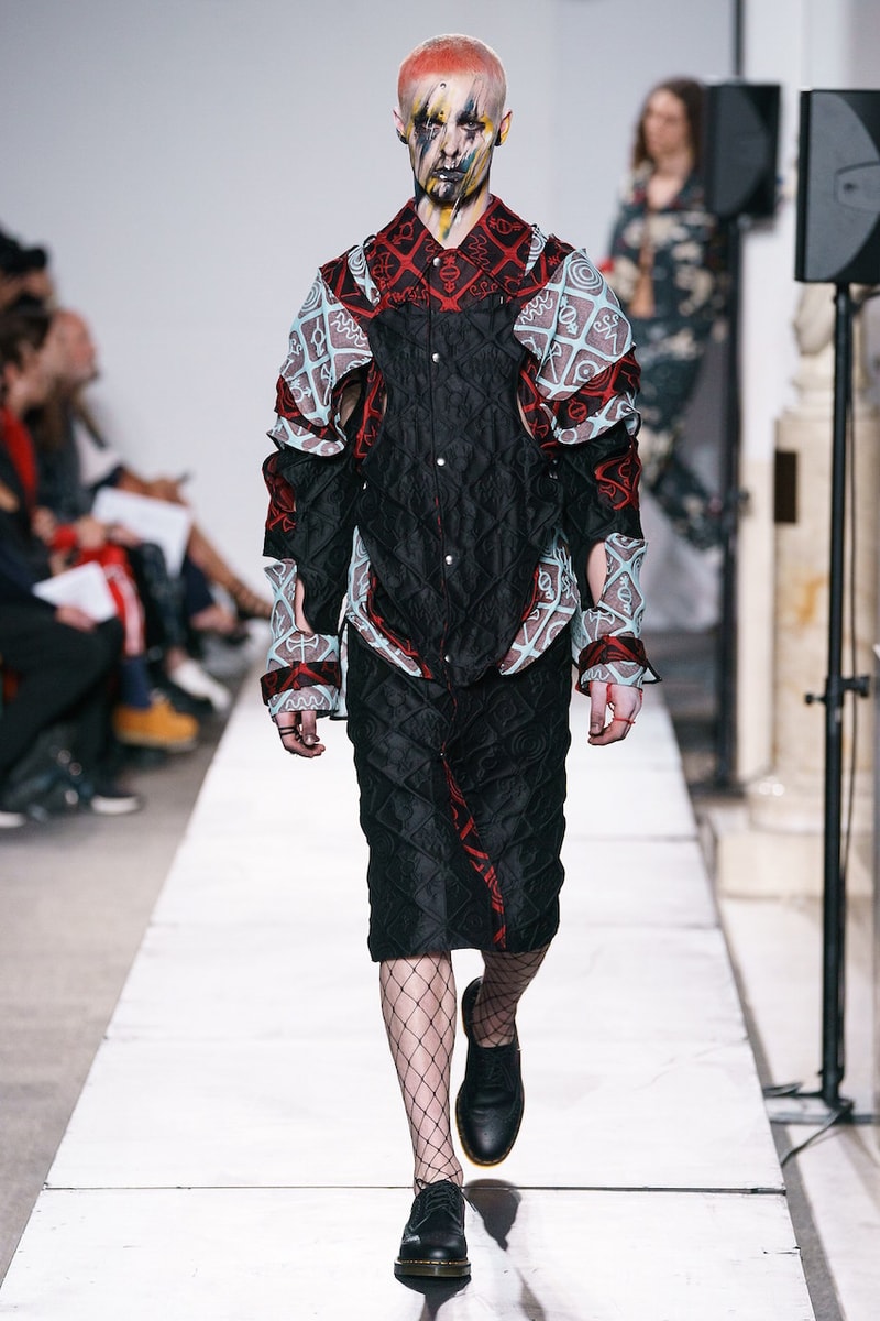 charles jeffrey loverboy spring summer collection the british library collections london fashion week