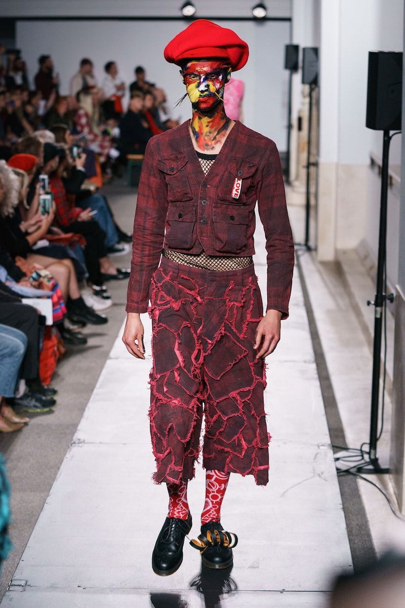 charles jeffrey loverboy spring summer collection the british library collections london fashion week