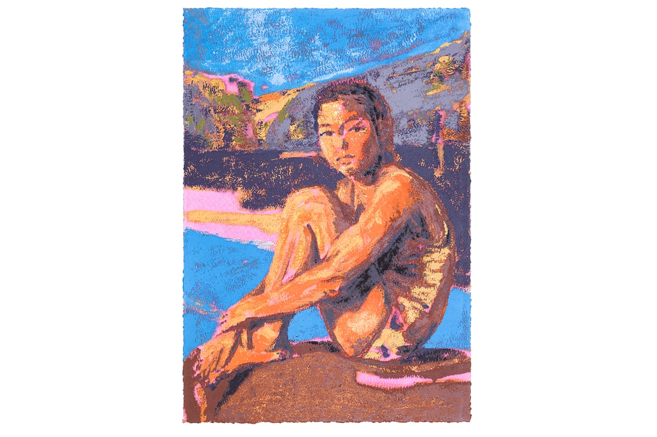 claire tabouret avant arte the swimmer print edition collaboration