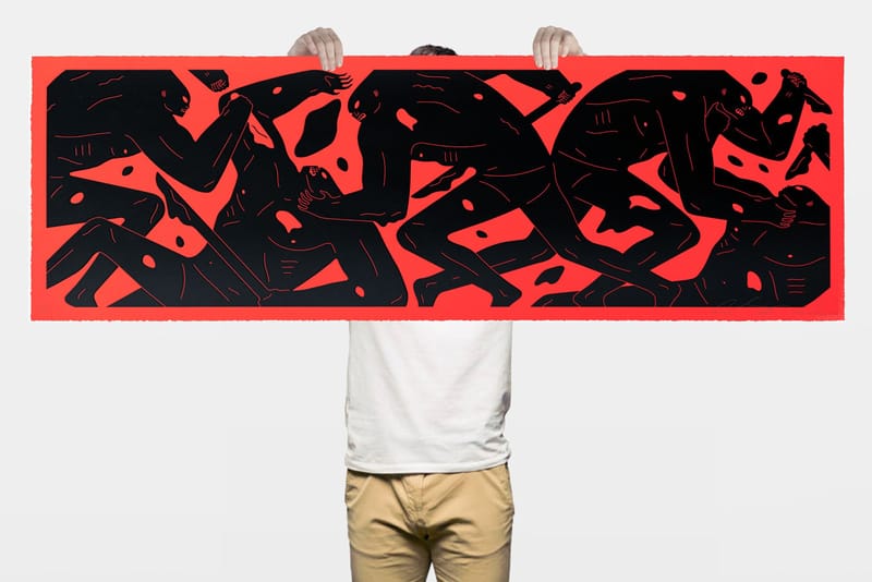 Cleon Peterson's 'STEP INTO THE NIGHT' Prints Feature Violent Characters