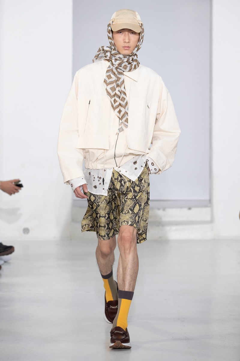 CMMN SWDN Spring/Summer 2020 Runway Collection presentation menswear paris fashion week pfw ss20 gh bass collaboration shoe loafer vibram ummah