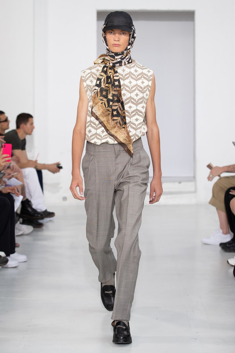 CMMN SWDN Spring/Summer 2020 Runway Collection presentation menswear paris fashion week pfw ss20 gh bass collaboration shoe loafer vibram ummah