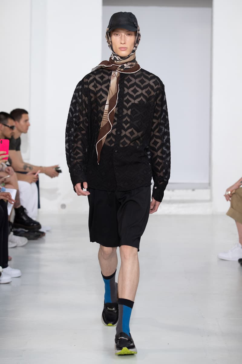 CMMN SWDN Spring/Summer 2020 Runway Collection presentation menswear paris fashion week pfw ss20 gh bass collaboration shoe loafer vibram ummah